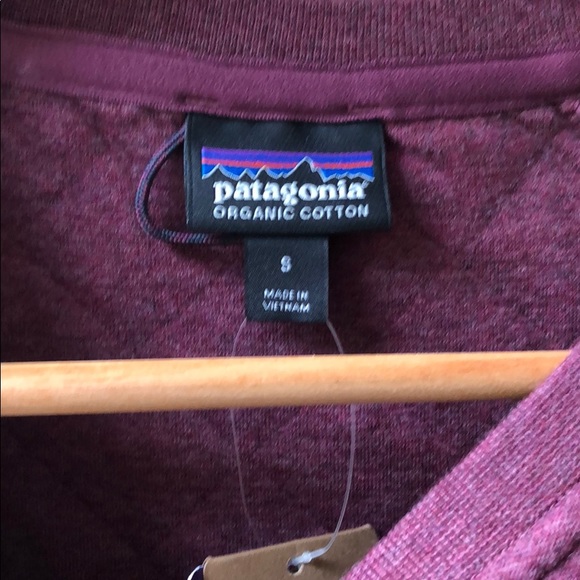 NWT! Patagonia Organic Cotton Quilt Crew - Picture 6 of 9